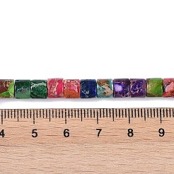 Synthetic Imperial Jasper Beads Strands&nbsp;G-P529-C01-01