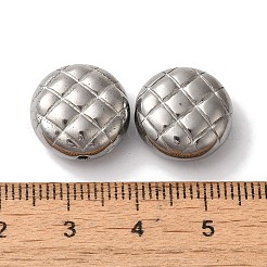 Tarnish Resistant 304 Stainless Steel Waffle Beads&nbsp;STAS-I305-201P