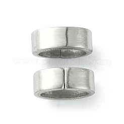 Non-Tarnish Drawing 201 Stainless Steel Slide Charms/Slider Beads&nbsp;STAS-C016-12P-1