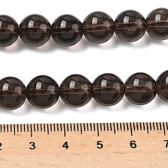 Natural Smoky Quartz Beads Strands&nbsp;G-C265-A01-10mm-02