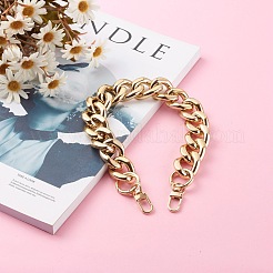 UV Plating ABS Plastic Linking Rings Bag Handles&nbsp;AJEW-BA00084-02