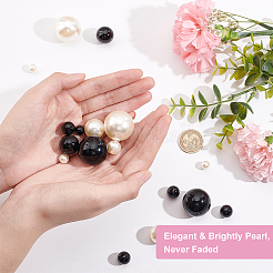 ABS Plastic & Plastic Imitation Pearl Beads&nbsp;KY-BC0001-34