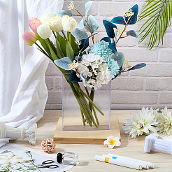 Acrylic Clear Art Vase&nbsp;AJEW-WH20097-061