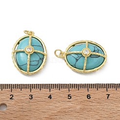 Synthetic Turquoise Pendants&nbsp;GG-CBAB1AA-01B-G01