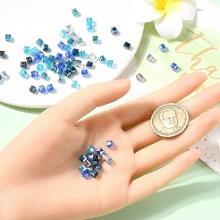 80Pcs 5 Colors Electroplate Glass Beads&nbsp;EGLA-YW0001-78