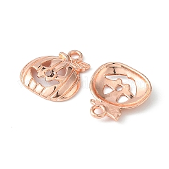 20Pcs Halloween Pumpkin Jack-O'-Lantern Alloy Pendants&nbsp;TIBEP-YW0001-43RG