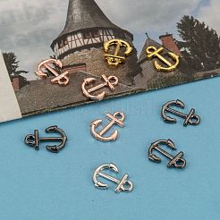 Anchor Brass Pendants&nbsp;ZIRC-F022-64