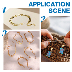 30Pcs 3 Styles Brass & 304 Stainless Steel Jump Rings&nbsp;FIND-ME0001-80