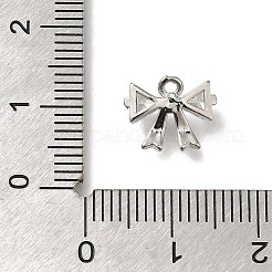 Rack Plating Brass Micro Pave Cubic Zirconia Charms&nbsp;KK-M014-02B-P