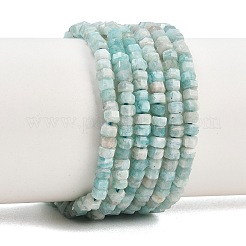Natural Amazonite Beads Strands&nbsp;G-G345-C20-2x4mm