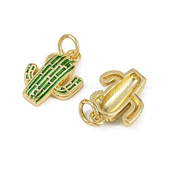 Brass Enamel Charms&nbsp;X-KK-I358-011G
