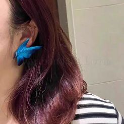 Alloy Rhinestone Stud Earrings for Women&nbsp;WG9B8C0-01