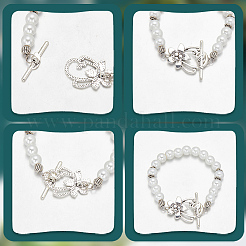 40Pcs Tibetan Style Alloy Toggle Clasps&nbsp;FIND-SP0001-57