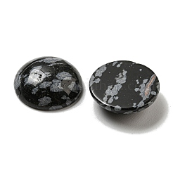 Natural Snowflake Obsidian Cabochons&nbsp;G-C115-02A-14