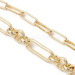 Brass Mixed Chain Bracelet Making&nbsp;AJEW-JB01564