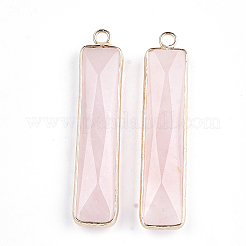 Natural Rose Quartz Pendants&nbsp;G-S344-23F