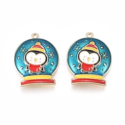 Alloy Enamel Pendants&nbsp;ENAM-E568-02G