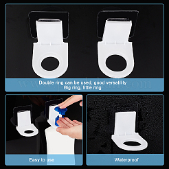 Plastic Shower Gel Bottle Rack Hook&nbsp;FIND-WH0417-67