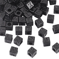150Pcs Opaque Acrylic European Beads&nbsp;SACR-TA0001-59A