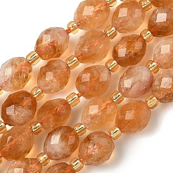 Heated Natural Citrine Beads Strands&nbsp;G-F809-A45-01