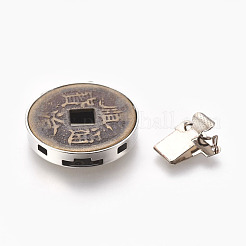 Brass Box Clasps&nbsp;KK-P164-04