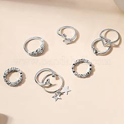 Alloy Finger/Cuff Rings&nbsp;WG1D78A-02