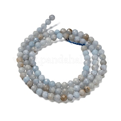 Natural Angelite Beads Strands&nbsp;G-RM2025-30-A