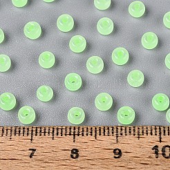 6/0 Transparent Inside Colours Glass Seed Beads&nbsp;SEED-N008-08T