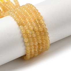 Natural Topaz Jade Beads Strands&nbsp;LS-G-Z116-A11-3mm