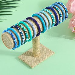 15Pcs Polymer Clay Bracelets&nbsp;BJEW-SW001594