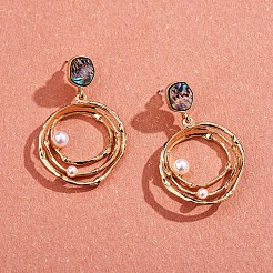 Abalone Shell Earrings Studs for Women&nbsp;JE974A