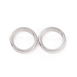 Alloy Closed Jump Rings&nbsp;X-KK-WH0052-05C-P