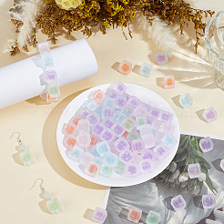 110Pcs Transparent Acrylic Beads&nbsp;OACR-PA0001-94