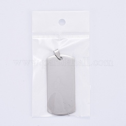 Tarnish Resistant 304 Stainless Steel Big Pendants&nbsp;STAS-I140-19B-S