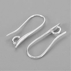 Brass Earring Hooks for Earring Designs&nbsp;X-KK-M142-02S-RS