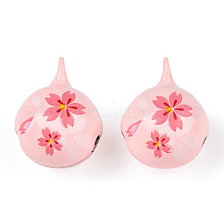 Baking Paint Brass Bell Pendants&nbsp;KKB-S002-019A
