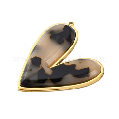 304 Stainless Steel Pendants&nbsp;STAS-V004-06G-01