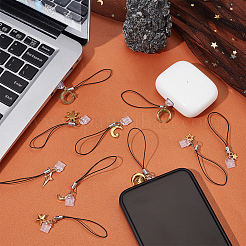 20Pcs 10 Style Alloy Mobile Straps&nbsp;HJEW-OC00113