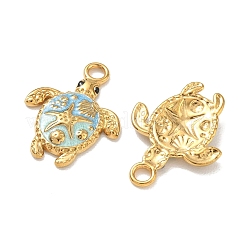 304 Stainless Steel Enamel Pendants&nbsp;STAS-L316-23G-04