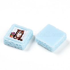 Opaque Resin Decoden Cabochons&nbsp;RESI-N039-130C