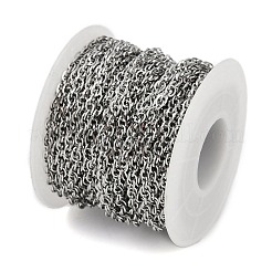 Non-Tarnish 304 Stainless Steel Link Chains&nbsp;CHS-A013-07P