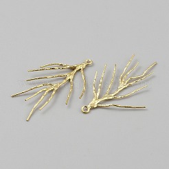 Brass Pendants&nbsp;KK-WH0062-188LG