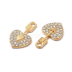 Alloy Crystal Rhinestone Pendants&nbsp;PALLOY-B009-05KCG