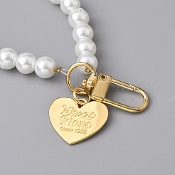 Glass Pearl DIY Keychains&nbsp;AJEW-WH0289-79
