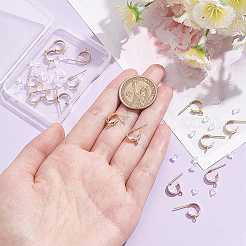 16Pcs Brass Stud Earring Findings&nbsp;KK-BC0008-50