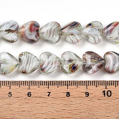 Millefiori Glass Beads Strands&nbsp;X-GLAA-T023-34J
