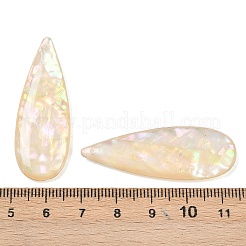 Epoxy Resin Shell Pendants&nbsp;CRES-B035-01