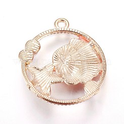 Zinc Alloy Pendants&nbsp;ENAM-P164-02B