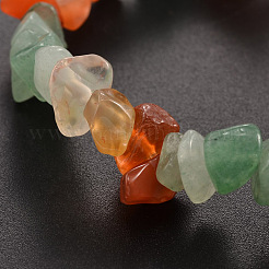 Chips Natural & Synthetic Mixed Stone Beaded Stretch Bracelets&nbsp;BJEW-JB01824