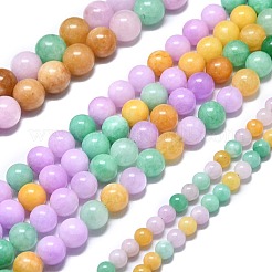 Natural Malaysia Jade Beads Strands&nbsp;G-L645-A01-6mm-34